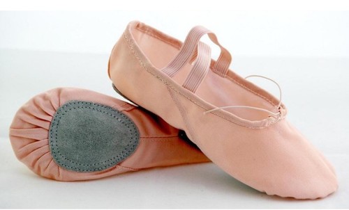 A7001 Adult Canvas Split-Sole Ballet Shoes by Energetic Dancewear