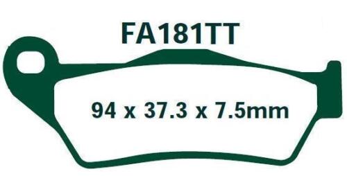 2000-03 Front Disc Brake Pads EBC FA181TT Upside down forks KTM  SX 125