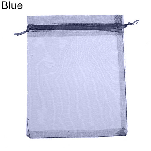 RA/_ 50 Pcs Organza Jewelry Gifts Drawable Box Wedding Gift Candy Mini Pouch Ba