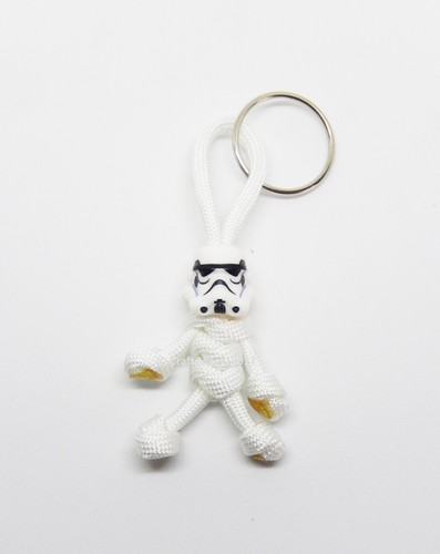 STAR Wars Stormtrooper Paracord Portachiavi in pizzo di alta qualità consegna veloce