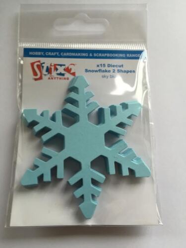 Stix 2 Die Cut Christmas Shapes-Stocking TREE BELL flocons de neige Achetez 2 Obtenez 1 Gratuit 