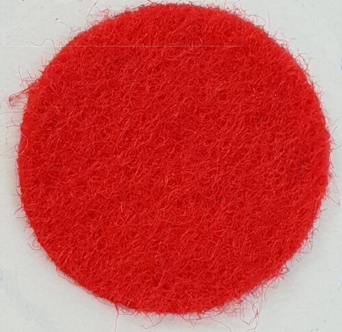 BAIZE 1/2 Metre x 450mm wide roll of CHERRY RED STICKY BACK SELF ADHESIVE FELT 