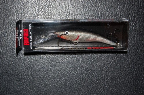 Rapala Tail Dancer TD09-S ARGENT 3 1//2/" 7//16 OZ Balsa Hochet Lure