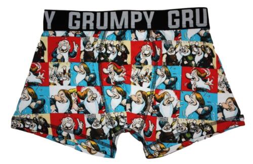 Men's Character Boxer shorts Picture Squares Size S & M Grumpy 