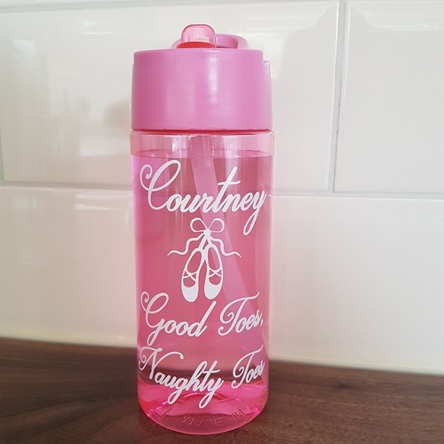Personalised Name Custom Sticker Water Bottle stickers ballet Stars Sports Drink