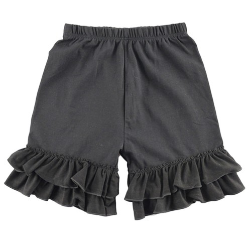 Toddler Baby Kid Girl Icing Ruffle Shorts Pants Double Layers Boutique Bottoms