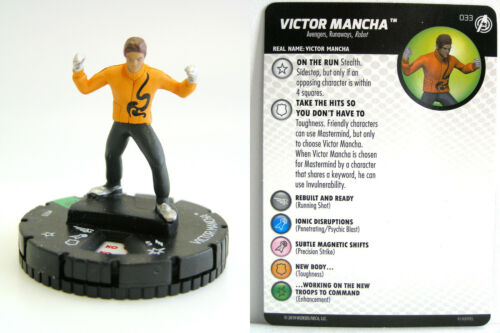 HeroClix Captain America and the Avengers #033 Victor Mancha