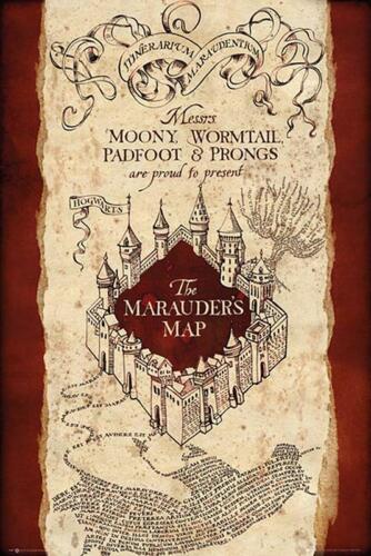 Harry Potter Poster Marauders Map 61 x 91,5 cm