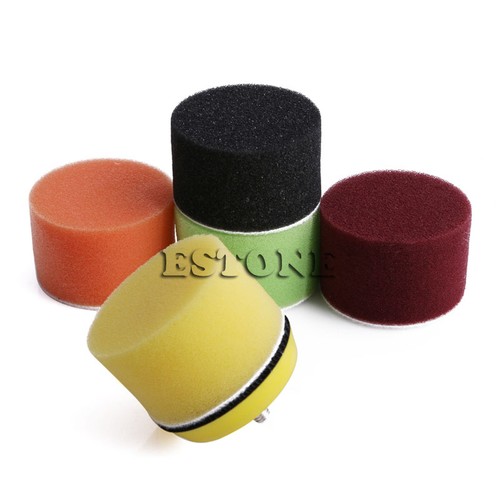 2/'/' 16pcs High Gross 50mm Polishing Buffing Pad Kit for Car Polisher Buffer