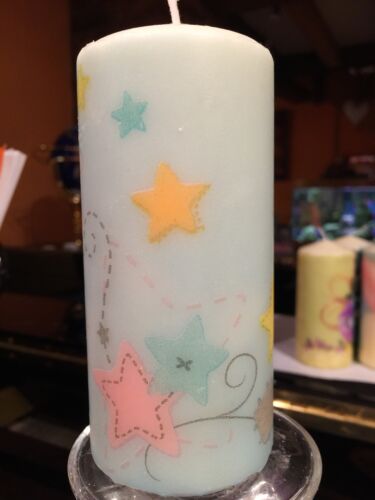 ME TO YOU BEAR Hand Decorated Pillar Candle 50hrs 15x7cm 