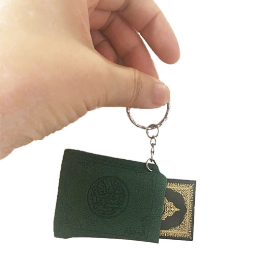 MiniIslamic Muslim Ark Quran Book Key Chain Ring  Purse Real Paper Can Read Best