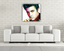Elvis Presley Colourful wall art printed on canvas 16/'/' X 16/" solid frame