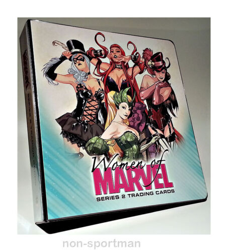 WOMEN OF MARVEL SERIES 2 ULTIMATE MINI-MASTER SET WITH BINDER++ 