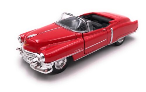 Model Car Cadillac Eldorado Oldtimer Cabriolet Red Car Scale 1:3 4-39