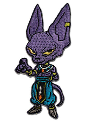 DRAGON BALL SUPER Beerus Embroidered Patch new iron sew on
