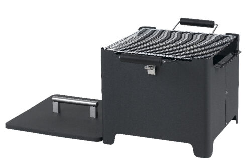 Tepro 1142 Chill/&Grill Holzkohlengrill Cube anthrazit