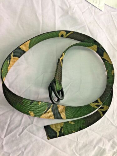 Military DPM 1" Camo Utility Strap 3ft length D Ring Cord NEW Kids Army Belt 