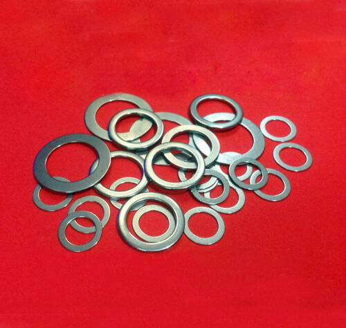 30Pcs M7 Ultra-thin 304 Stainless steel washers thin flat gaskets 10mm//12mm OD