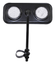 NEW! Black Rectangle Rear View Bicycle Mirror Reflector Cruiser Lowrider Bike