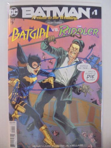 Batman Prelude to the Wedding Batgirl vs The Riddler #1 DC VF//NM