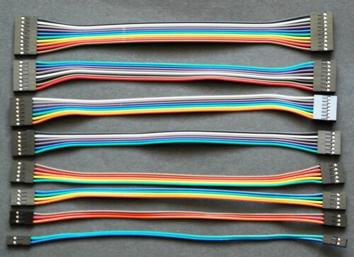 Cable Dupont Hembra a hembra Cable de Gancho creación de prototipos 20cm largo vendedor del Reino Unido 