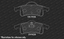 1999-2004 Grand Cherokee Max Performance Metallic Brake Pad Rear