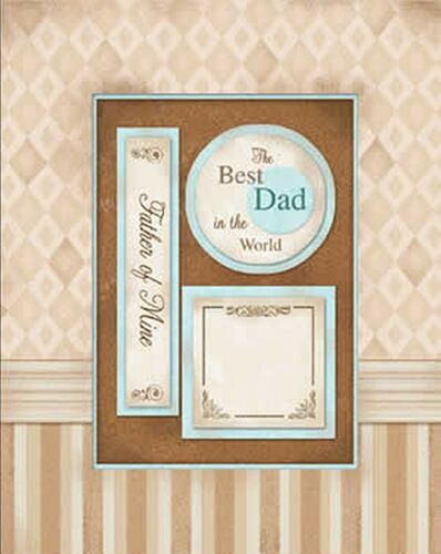 FATHER OF MINE TAL ACCENTS Dad Die Cuts Scrapbooking Card Making Stamping 