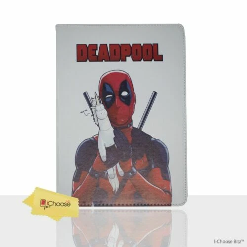 Lector de libros electrónicos y Tablet Apple Deadpool Estuches, Fundas y folios Teclado Para Apple