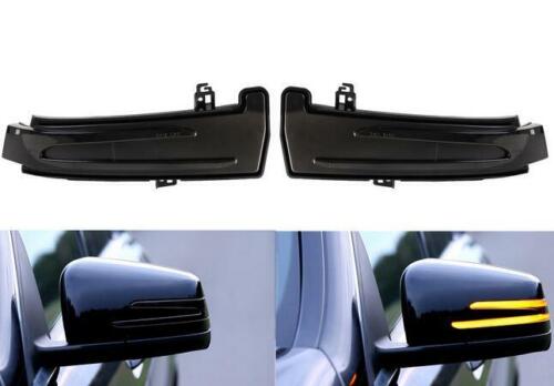 Sequential LED Turn Signal Side Mirror Lights For Mercedes A C E S CLA CLS Class
