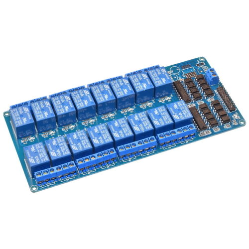 16-Kanal 5V Relais Modul 16-Channel Relay Board Module Active Low 