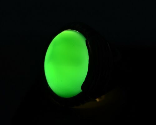 Details about  / Natural Yemeni Sabz Aqeeq Sterling Silver 925 Handmade Big Green Agate Mens Ring