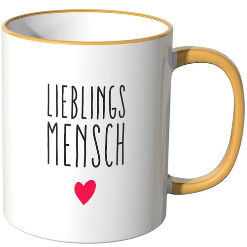 Diy Mug Lieblingsmensch Mit Kleinem Herzchen Geschenk Wandkings Tasse Spruch Home Furniture Diy Omnitel Com Na