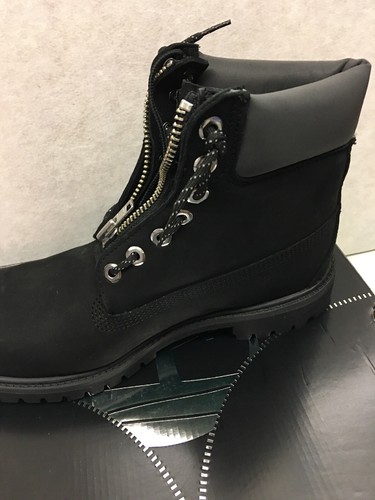 NWB Mens Timberland Waterproof Nubuck Front Zipper Work Boots TB0A1Q8E