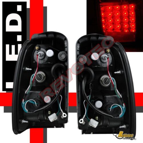 Black Headlights Corner Bumper /& Red LED Tail Lights For 96-98 Toyota 4Runner