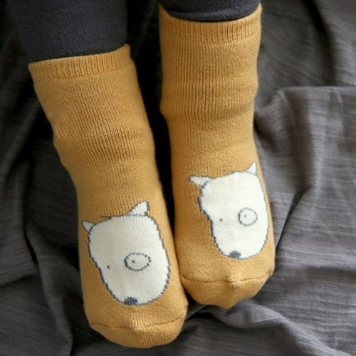 Infant Baby Toddler Boy Girl Anti-slip Socks Kid Slipper Shoes Boots Leg Warmers