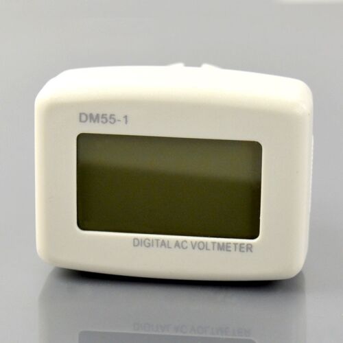 Mini DM55-1 AC 80-300V LCD Digital Voltmeter 
