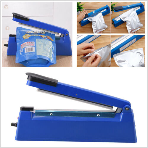 Hand Heat Seal Machine Pedal Impulse Sealer Plastic Poly Bag Closer Kit 30mm 