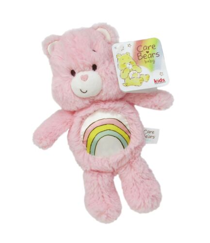 Pink Stuffed Animal Plush Toy Details about  / Care Bears Cheer Bear Bean Bag Rattle