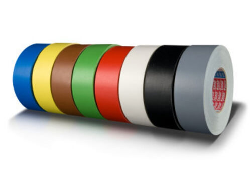 Tesaband ® 56343-00038 Tesa tejidos banda 2,75mx38mm rojo premium Power-cinta adhesiva nuevo 
