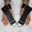 Real Genuine Heavy Leather wrist Suspension Cuffs restraint bondage Fits to All