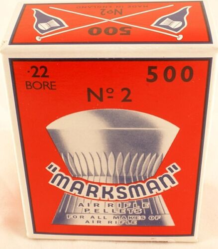 Details about  / MARKSMAN DOMED PELLETS FOR AIR GUN RIFLE PISTOL HUNTING PAPER TARGET 177 OR 22