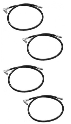 45/" Snow Plow ANGLING RAM HOSES 90° Swivel SNP6156 for Buyers SAM 1304030 4 4