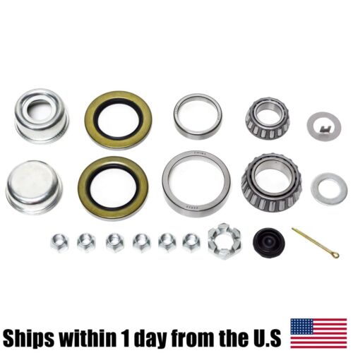 K3-100 5,200-7k lb.Trailer Bearing Kit 25580//20 15123//15245 Bearings Seal 2