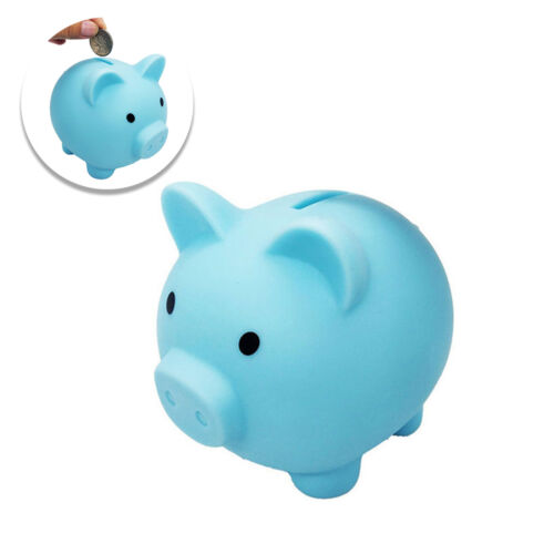 Big Piggy Bank Saving Coins Money Box Cash Fund Gift Plastic Pig Children Gift 