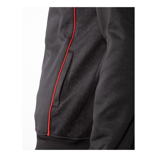 Gears Of War Logo Honeycomb Technical Full Length Zipper Hoodie