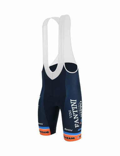 2019 Nippo Fantini Team Cycling Bib Shorts with Max Pad by Santini
