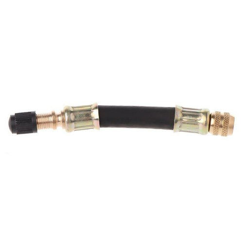 Bicycle Valve Extender Tire Parts Bike 10cm Rubber Copper For Schrader Valve