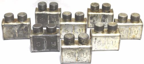Mosin Nagant Steel Oil Bottle Two Chambers marked SU squared edge each E7900