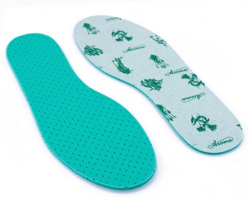 Pair Mint Insoles Anti Odour Eaters Active Fresh Shoe Inner Sole Mint Scent 