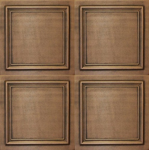 Antique Finish Ceiling Tiles ANTIQUE BRONZE R24 4 SALE